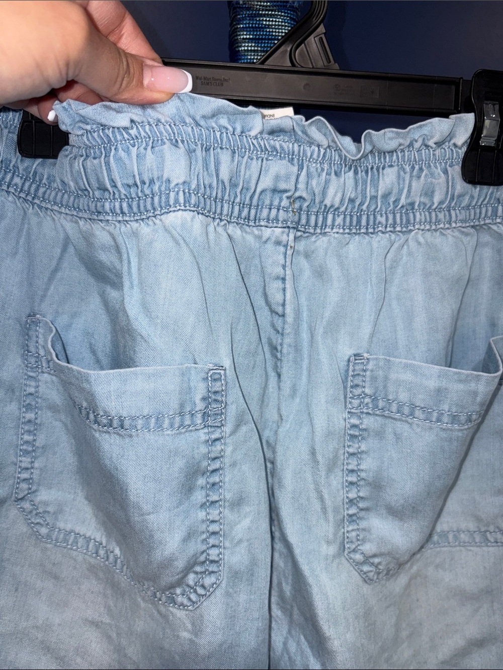 Nicole Miller- Lyocell Paperbag Waist Shorts – Size Large - Picture 13 of 13